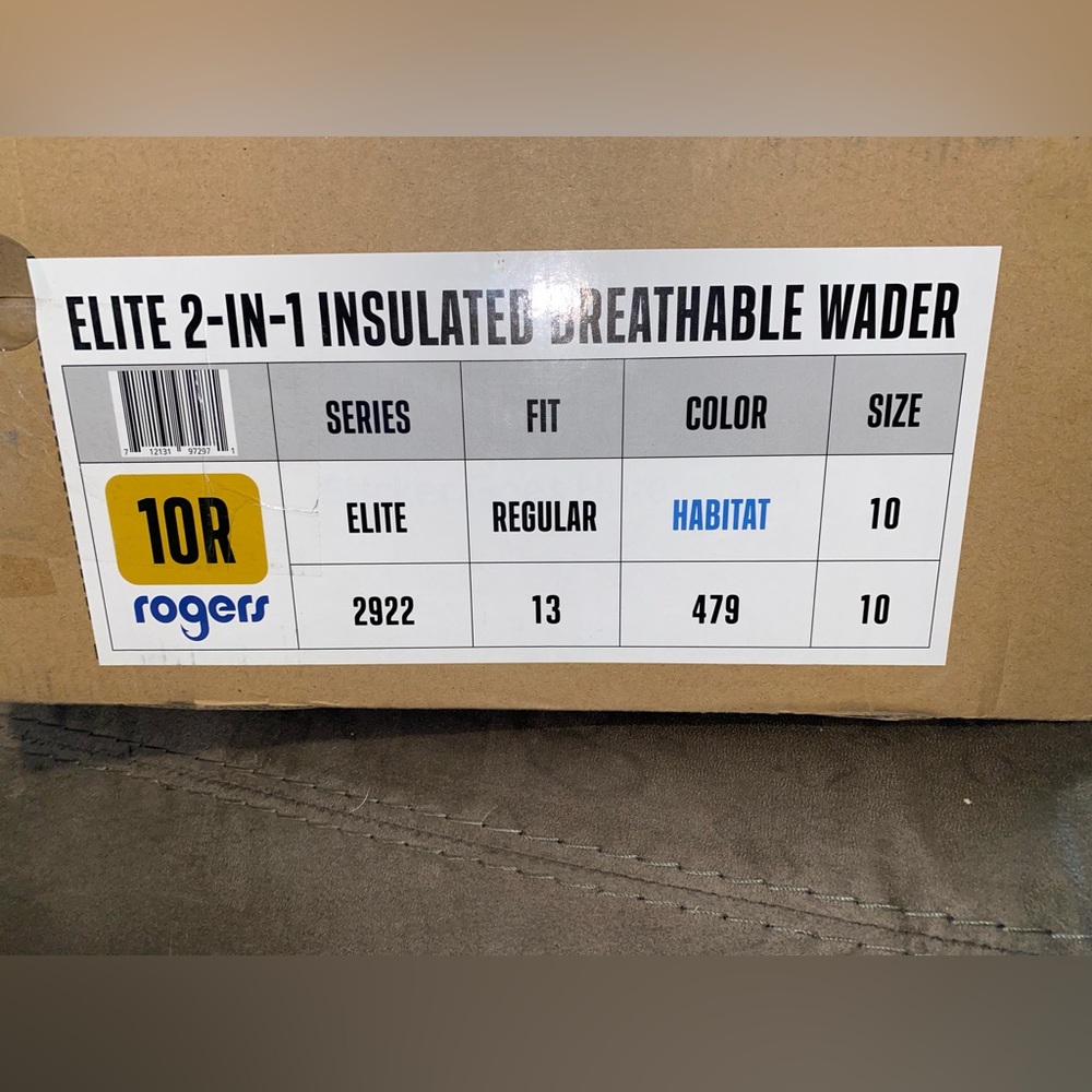 Rogers 2-in1 insulated breathable waders